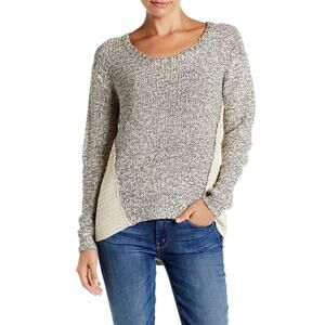 Nordstrom RDI Black and White Knit Sweater Small